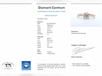 Rosegouden ring diamant 1.00 ct - afbeelding 3 van  11