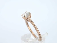Rosegouden ring diamant 1.00 ct - afbeelding 11 van  11