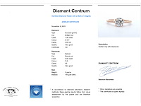Rosegouden ring met een diamant van 1.00 carat - afbeelding 5 van  11