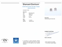 Rosegouden solitair oorbellen diamant 1.00 ct - afbeelding 3 van  8