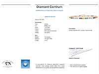 Rosegouden tennisarmband met multi colour edelstenen - afbeelding 3 van  9