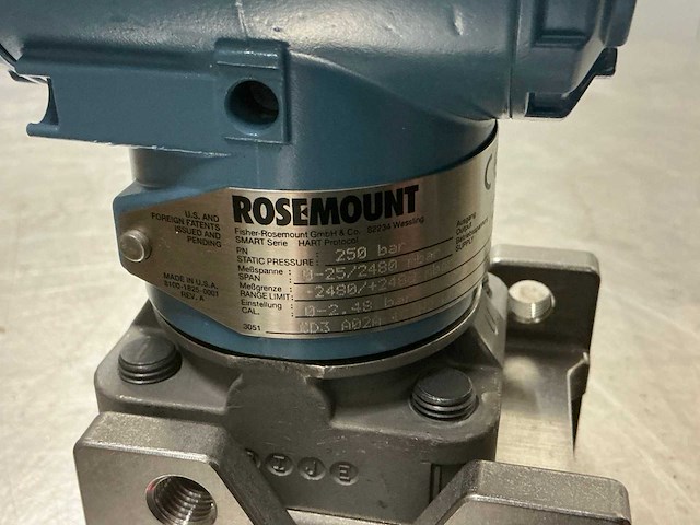 Rosemount measurement 3501 intelligente druktransmitter - afbeelding 4 van  7