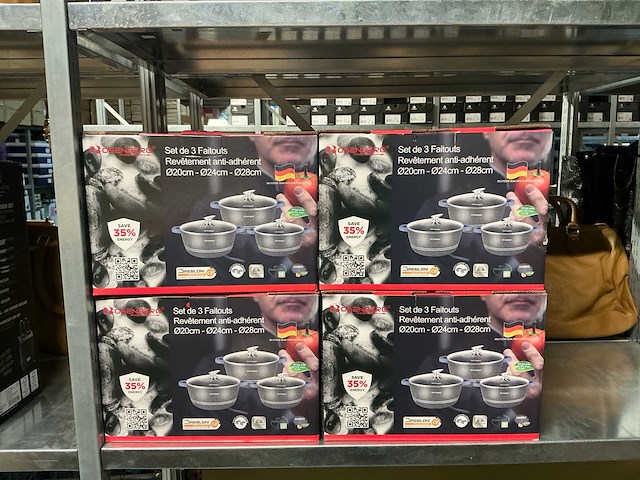 Rosenbrerg professional pannenset (4x) - afbeelding 1 van  3