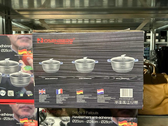 Rosenbrerg professional pannenset (4x) - afbeelding 2 van  3
