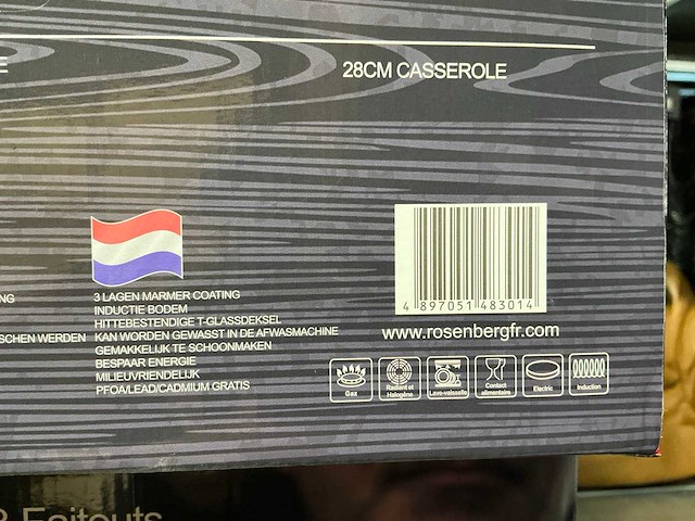 Rosenbrerg professional pannenset (4x) - afbeelding 3 van  3