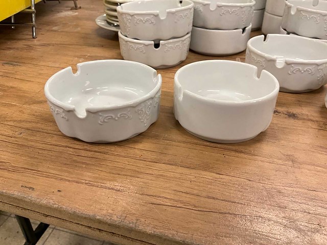 Rosenthal & mosa porseleinen asbakken (38x) - afbeelding 4 van  5