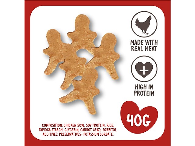 Rosewood cupid & comet honden trui speeltje & snack gingerbread man - afbeelding 2 van  4