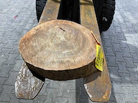 Rosewood schijf, dikte 60mm, ø 400mm - afbeelding 3 van  3