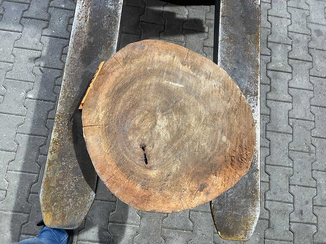 Rosewood schijf, dikte 60mm, ø 400mm - afbeelding 3 van  3