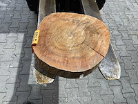 Rosewood schijf, dikte 65mm, ø 450mm - afbeelding 3 van  3