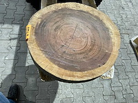 Rosewood schijf, dikte 65mm, ø 550mm - afbeelding 2 van  3
