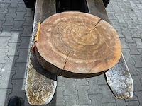 Rosewood schijf, dikte 70mm, ø 350mm - afbeelding 2 van  3