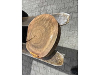 Rosewood schijf, dikte 70mm, ø 350mm - afbeelding 2 van  3