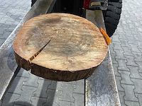 Rosewood schijf, dikte 70mm, ø 350mm - afbeelding 2 van  3