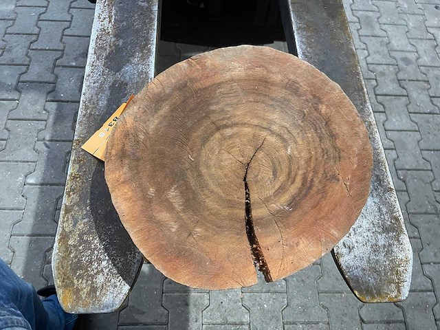 Rosewood schijf, dikte 70mm, ø 350mm - afbeelding 2 van  3