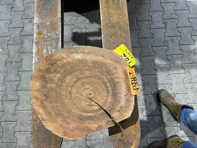 Rosewood schijf, dikte 70mm, ø 350mm - afbeelding 1 van  3