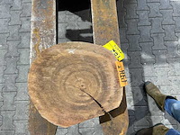 Rosewood schijf, dikte 70mm, ø 350mm - afbeelding 1 van  3