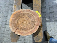 Rosewood schijf, dikte 70mm, ø 350mm - afbeelding 1 van  3