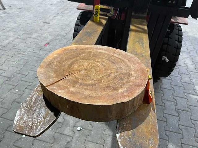 Rosewood schijf, dikte 70mm, ø 350mm - afbeelding 3 van  3