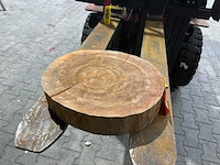 Rosewood schijf, dikte 70mm, ø 350mm - afbeelding 3 van  3