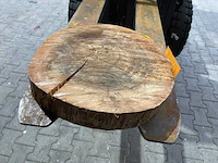 Rosewood schijf, dikte 70mm, ø 350mm - afbeelding 3 van  3