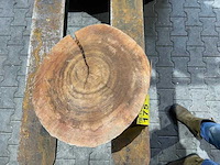 Rosewood schijf, dikte 70mm, ø 350mm - afbeelding 1 van  3