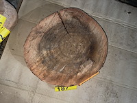 Rosewood schijf, dikte 70mm, ø 350mm - afbeelding 2 van  2