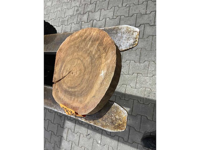 Rosewood schijf, dikte 70mm, ø 350mm - afbeelding 2 van  3