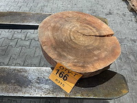 Rosewood schijf, dikte 70mm, ø 350mm - afbeelding 1 van  3