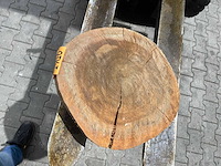 Rosewood schijf, dikte 70mm, ø 400mm - afbeelding 3 van  3