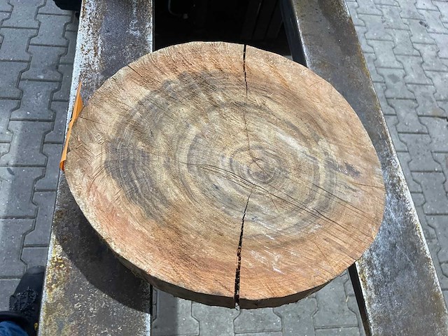 Rosewood schijf, dikte 70mm, ø 400mm - afbeelding 2 van  3