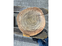 Rosewood schijf, dikte 70mm, ø 400mm - afbeelding 3 van  3