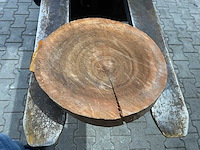 Rosewood schijf, dikte 70mm, ø 400mm - afbeelding 2 van  3