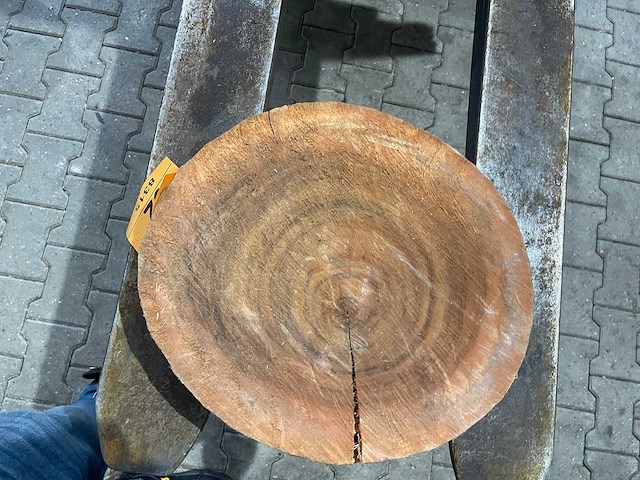 Rosewood schijf, dikte 70mm, ø 400mm - afbeelding 3 van  3