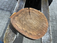 Rosewood schijf, dikte 70mm, ø 400mm - afbeelding 2 van  3