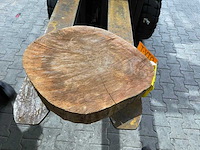 Rosewood schijf, dikte 70mm, ø 400mm - afbeelding 3 van  3