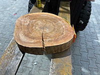 Rosewood schijf, dikte 70mm, ø 400mm - afbeelding 3 van  3