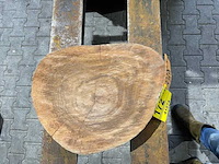 Rosewood schijf, dikte 70mm, ø 400mm - afbeelding 1 van  3