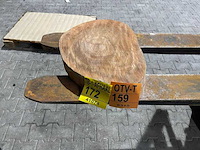 Rosewood schijf, dikte 70mm, ø 400mm - afbeelding 2 van  3