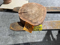 Rosewood schijf, dikte 70mm, ø 400mm - afbeelding 2 van  3