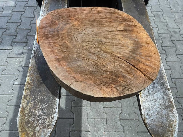 Rosewood schijf, dikte 70mm, ø 400mm - afbeelding 2 van  3
