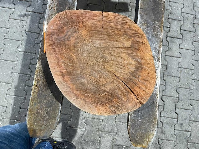 Rosewood schijf, dikte 70mm, ø 400mm - afbeelding 3 van  3