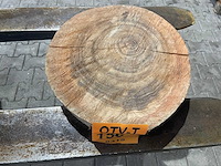 Rosewood schijf, dikte 70mm, ø 400mm - afbeelding 1 van  3