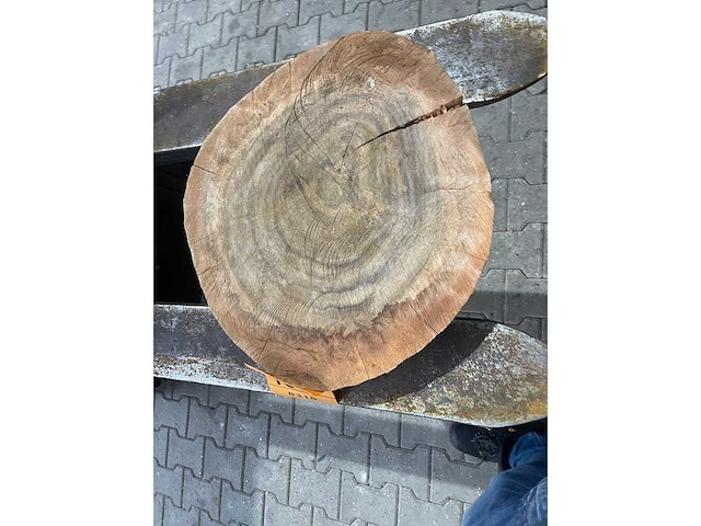 Rosewood schijf, dikte 70mm, ø 400mm - afbeelding 2 van  3