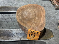Rosewood schijf, dikte 70mm, ø 400mm - afbeelding 1 van  3