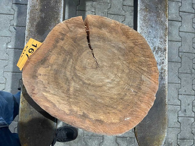 Rosewood schijf, dikte 70mm, ø 400mm - afbeelding 3 van  3