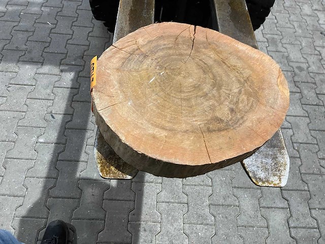 Rosewood schijf, dikte 70mm, ø 450mm - afbeelding 2 van  3