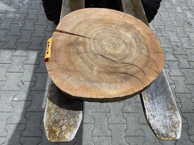 Rosewood schijf, dikte 70mm, ø 450mm - afbeelding 2 van  3