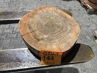 Rosewood schijf, dikte 70mm, ø 450mm - afbeelding 1 van  3