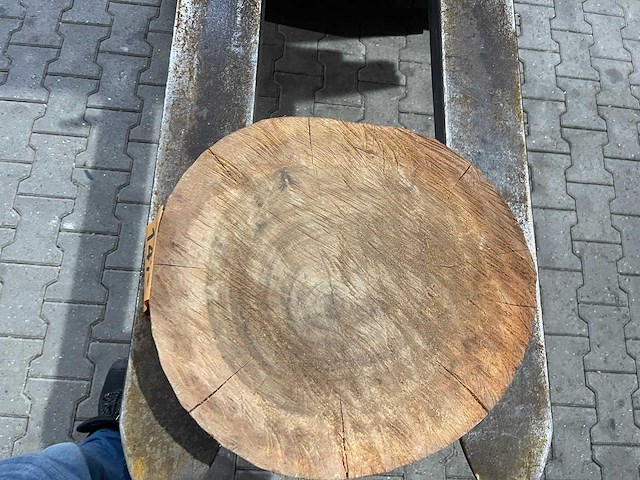 Rosewood schijf, dikte 70mm, ø 450mm - afbeelding 3 van  3